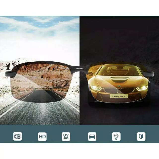 COD Original Night Vision Polarized Photocromic Anti UV Outdoor