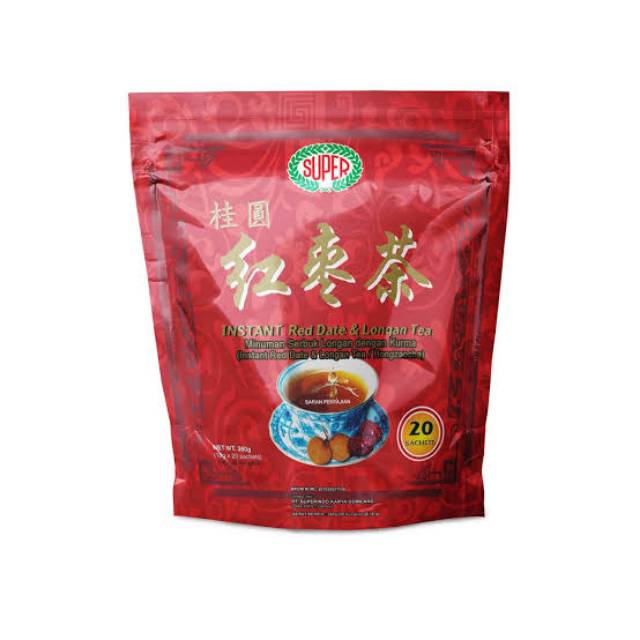 

Super Red Date & Longan - Teh Kurma Merah & Longan 360gr