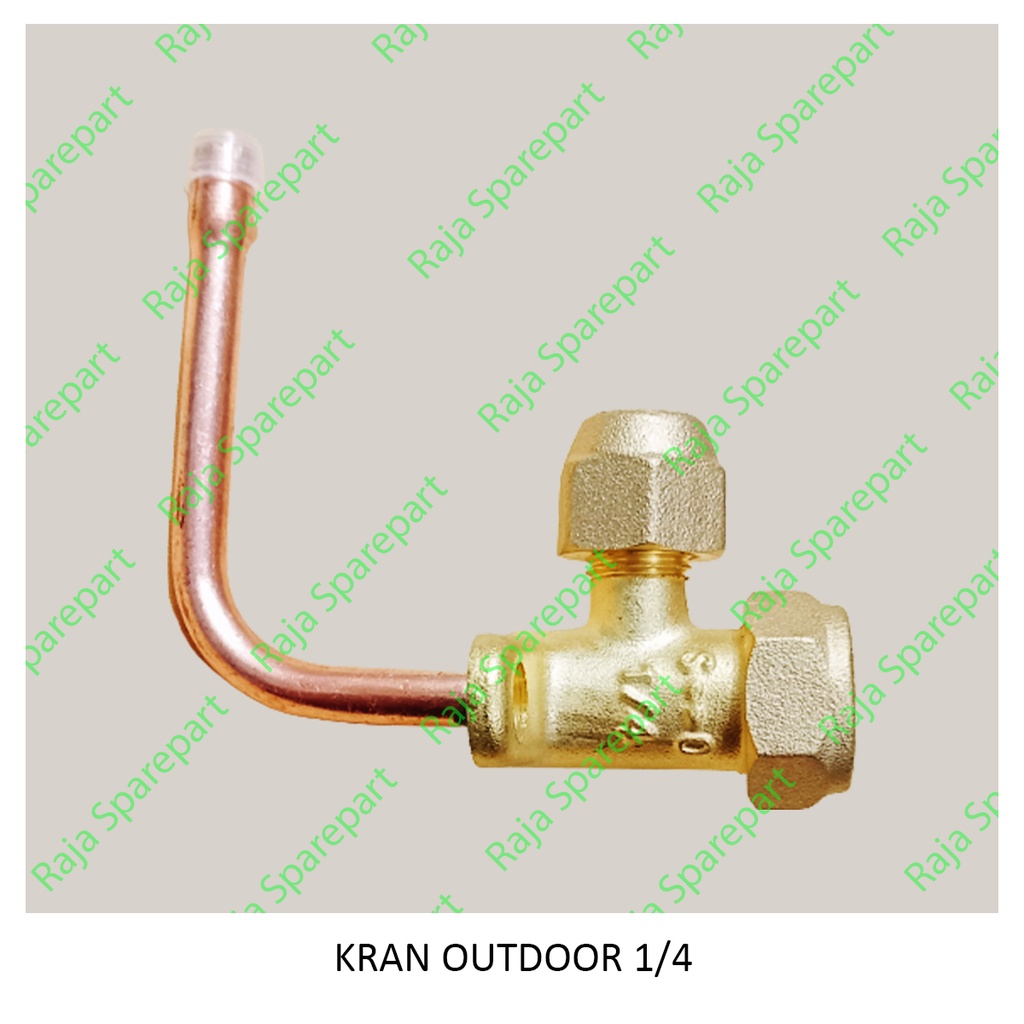 Kran Outdoor AC (Air Conditioner) R22 Ukuran 1/4&quot;