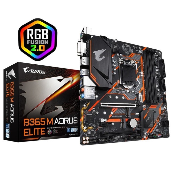Motherboard Gigabyte B365M Aorus Elite mATX LGA1151 DDR4 HDMI DP
