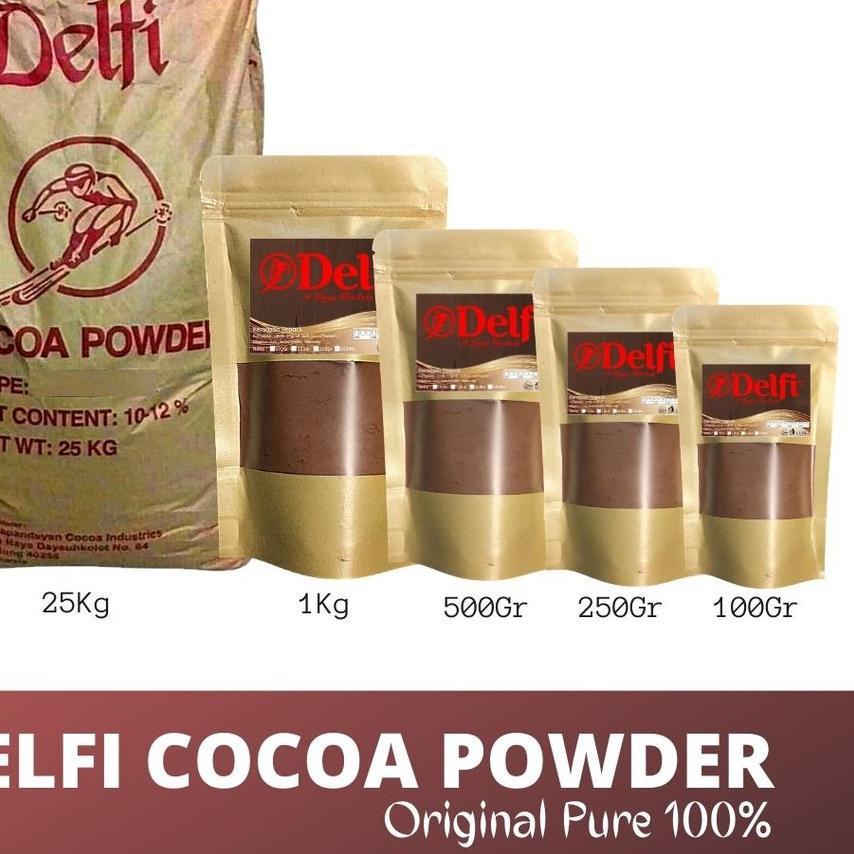 

PALING HOT!! KODE-770 PURE COKLAT DELFI Kemasan 500gr - Bubuk COKLAT DELFI - COKLAT DELFI ORIGINAL -