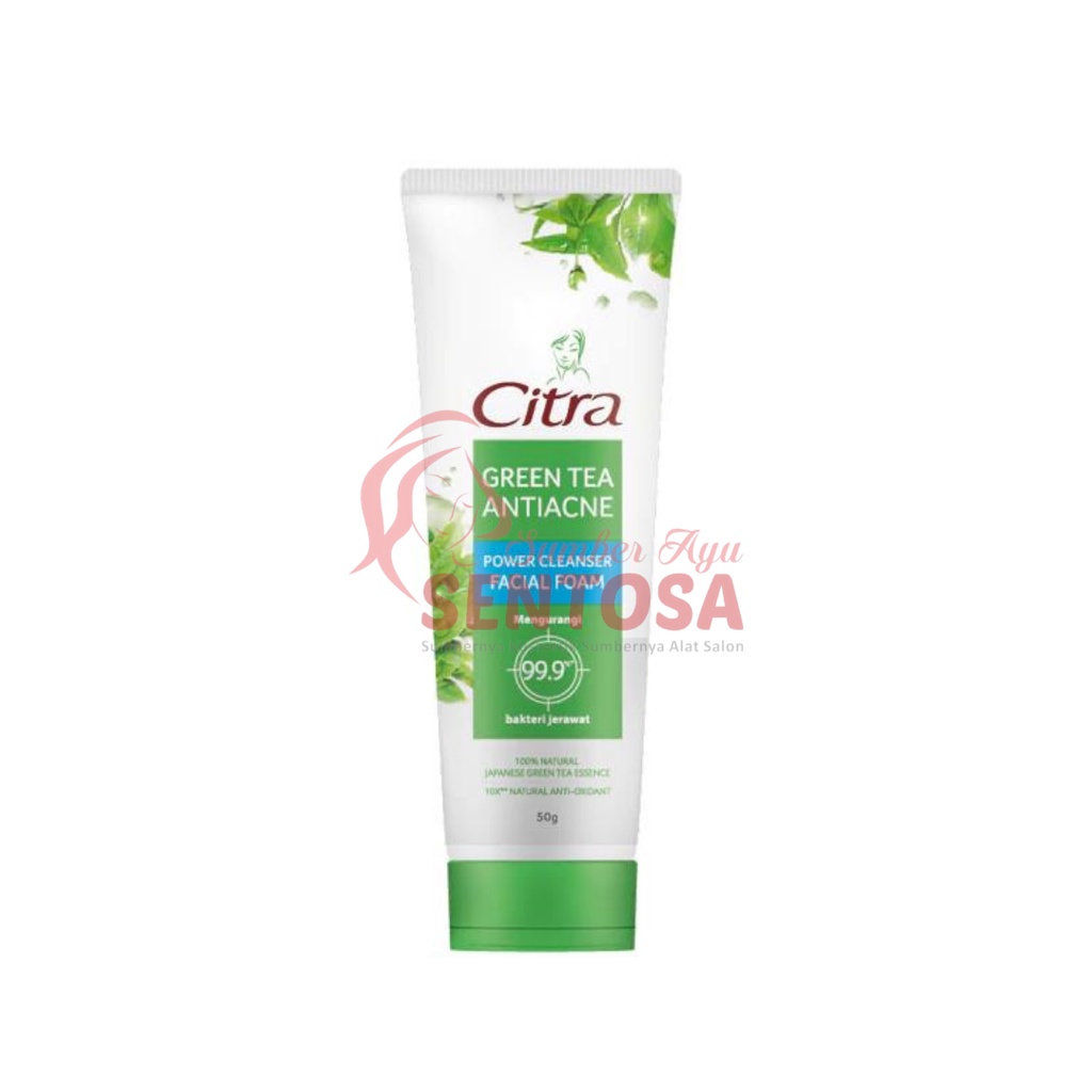 CITRA GREEN TEA ANTIACNE POWER CLEANSER FACIAL FOAM 50 GR