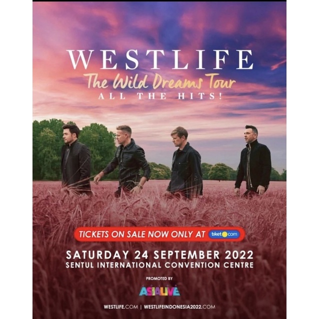 TIKET KONSER WESTLIFE SENTUL (SICC)