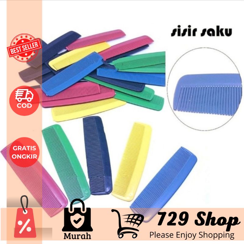 Sisir Saku / Sisir Rambut /  Sisir Pomade / Sisir Kecil