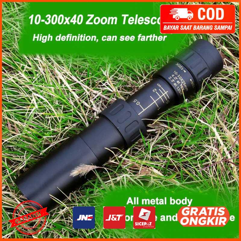 Monocular Zoom Telescope 10-300x40 - FBA44