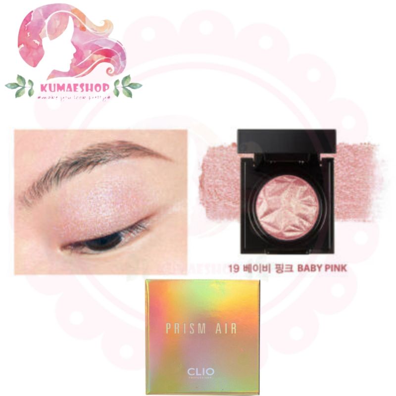 eyeshadow  Clio Prism Air Shadow Sparkling 19 Baby Pink