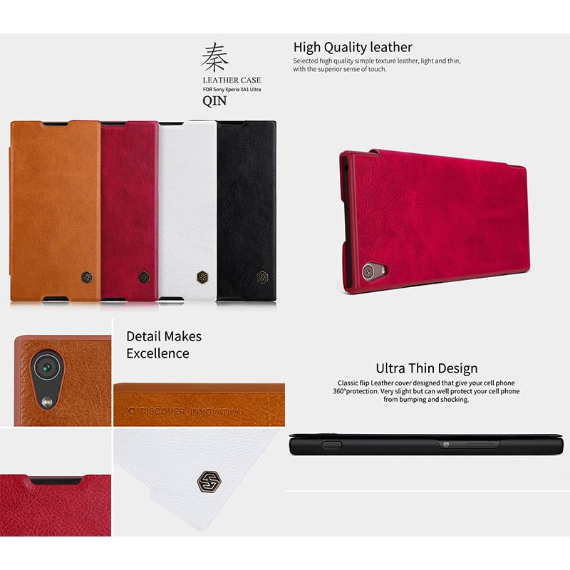 Nillkin Qin Leather Case Sony Xperia XA1 Ultra