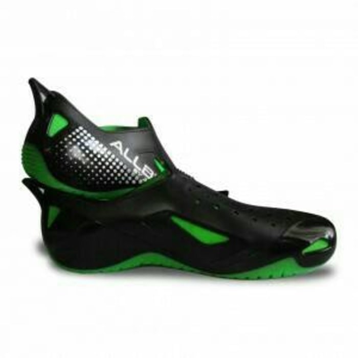 SEPATU HUJAN SEPEDA MOTOR ALLBIKE HIJAU Green AP BOOTS ORIGINAL bikers karet pvc