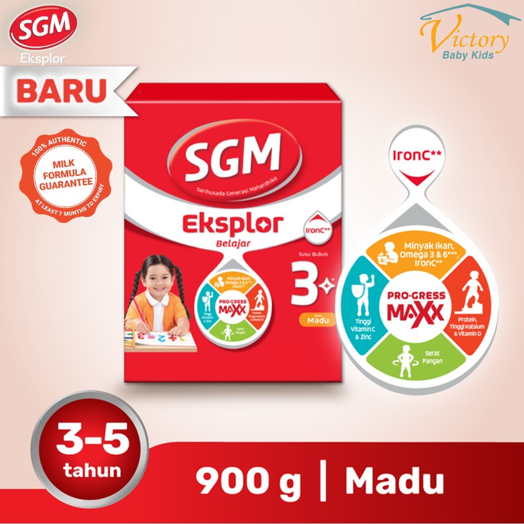 sgm Eksplor Belajar 3+ Pro-GressMaxx Madu