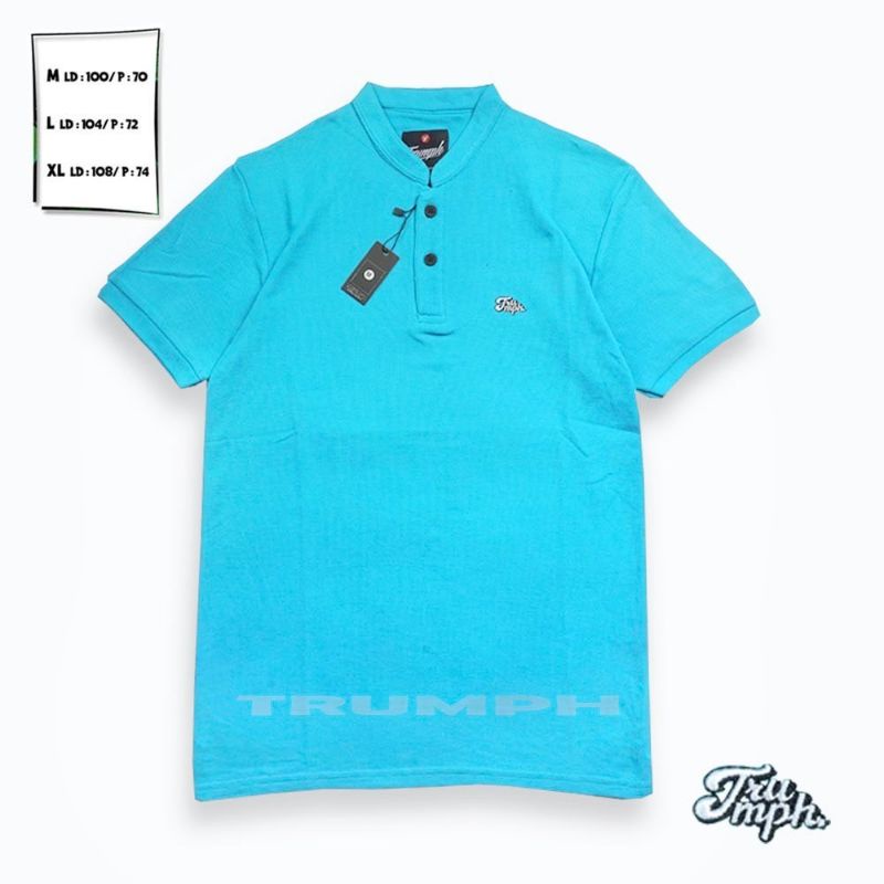 Kaos Kerah Biru Tosca dan Hijau Tosca | Kaos Polo/Lacost Pria/Cowok Lengan Pendek Premium Quality