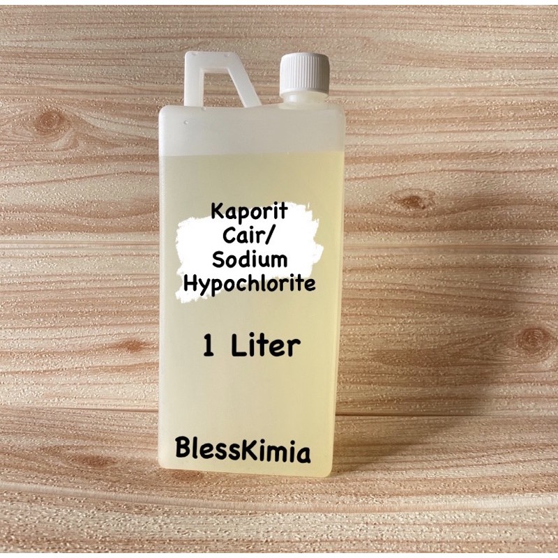 Kaporit Cair 1 Liter-Sodium Hypochlorite 1 Liter-Sodium Hypo