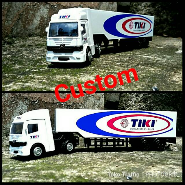 Skala 87 Truck Ekspedisi TIKI mercedes benz custom