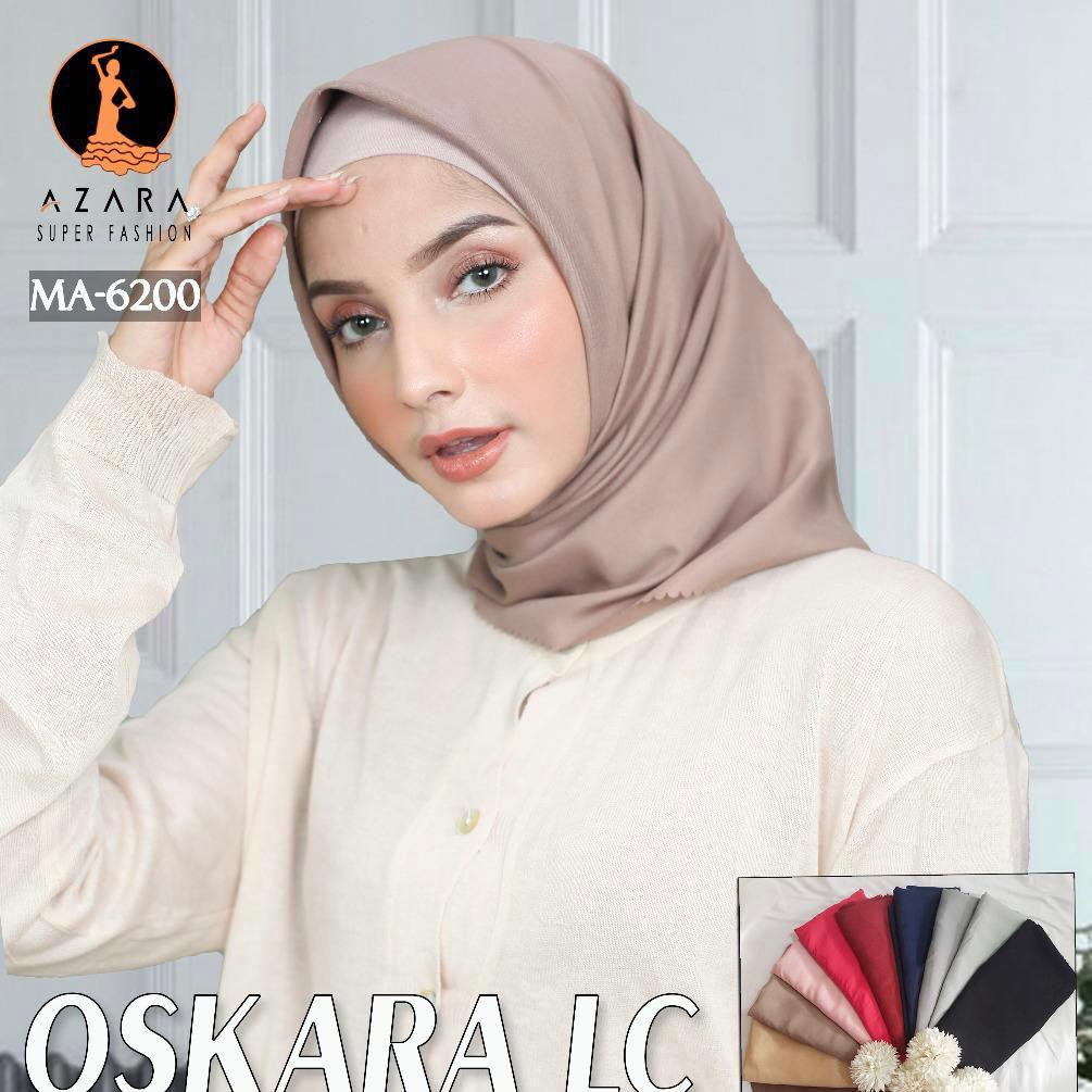 Promo !! Hijab Segi Empat Polos Azara Lasercut | Jilbab azzara | Kerudung Polos Segiempat