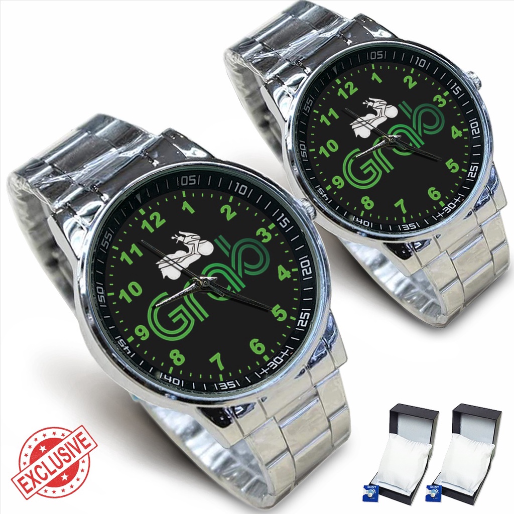 Jam Tangan Rantai Couple GRAB ONLINE (Nice)