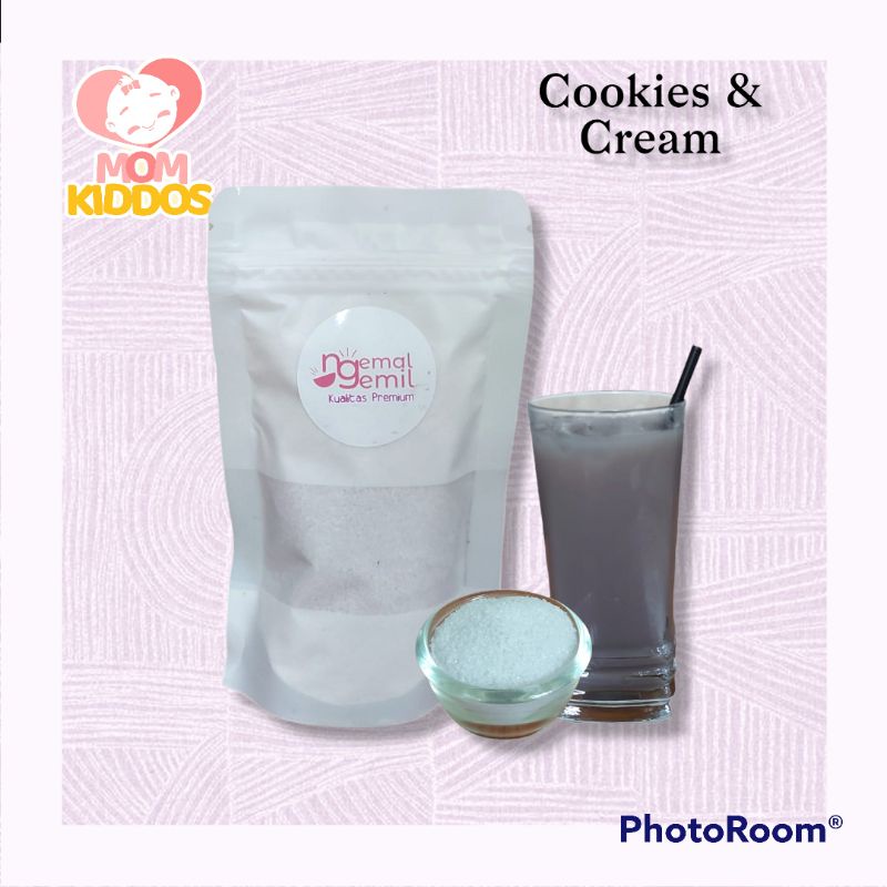 

BUBUK MINUMAN RASA COOKIES & CREAM KUALITAS PREMIUM