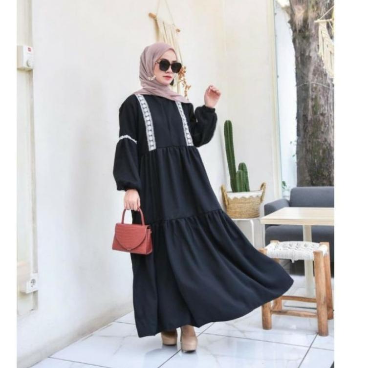 Baju Muslim Wanita 2021 Hayla | Baju Kondangan Kekinian | Baju Pesta Terbaru |Dress Kekinian ➠ 63