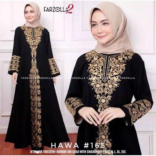 Baju gamis baju  Abaya Gamis Hitam Turki Abaya Arab Hitam Gamis Abaya Arab