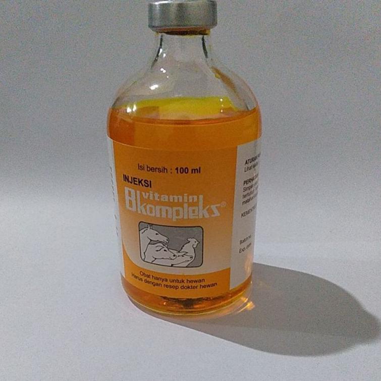 Promo Terpopuler |47j<> Vitamin B complek injeksi / b complex cair 100 ml / b komplek suntik/vitamin