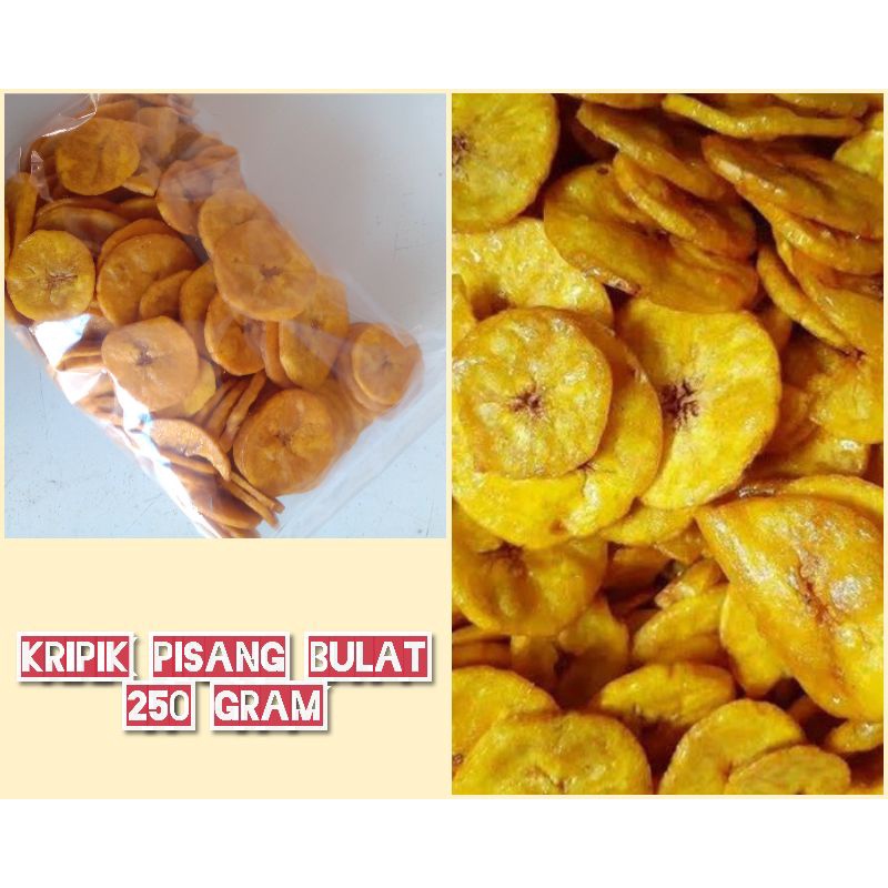 

KRIPIK PISANG BULAT KUNING KEMASAN 250 GRAM