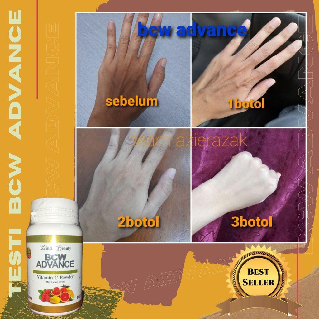 BCW ADVANCE Asli By Dinda Beauty Obat Pemutih wajah, Badan, Kulit Original Penghilang Jerawat