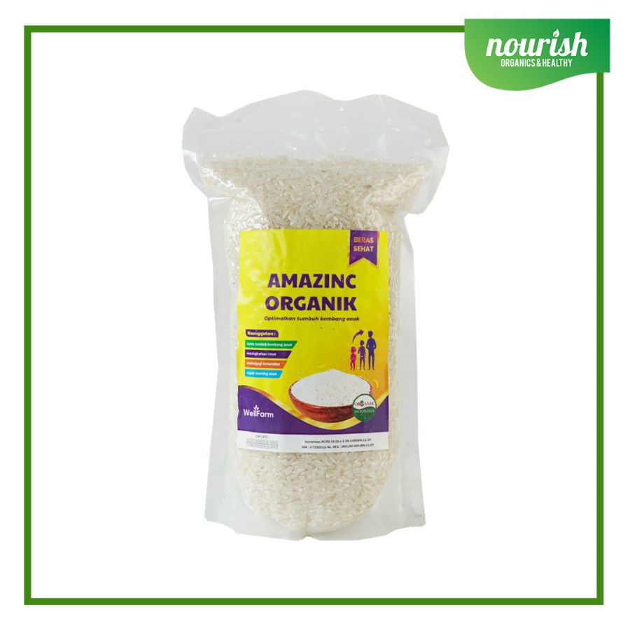 Wellfarm Organic Amazinc Rice Zinc 1 kg