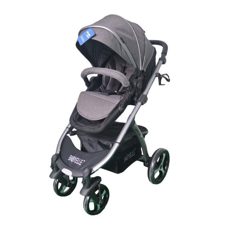 Stroller Kereta Bayi BabyElle 907 Onyx Bisa Gojek murah