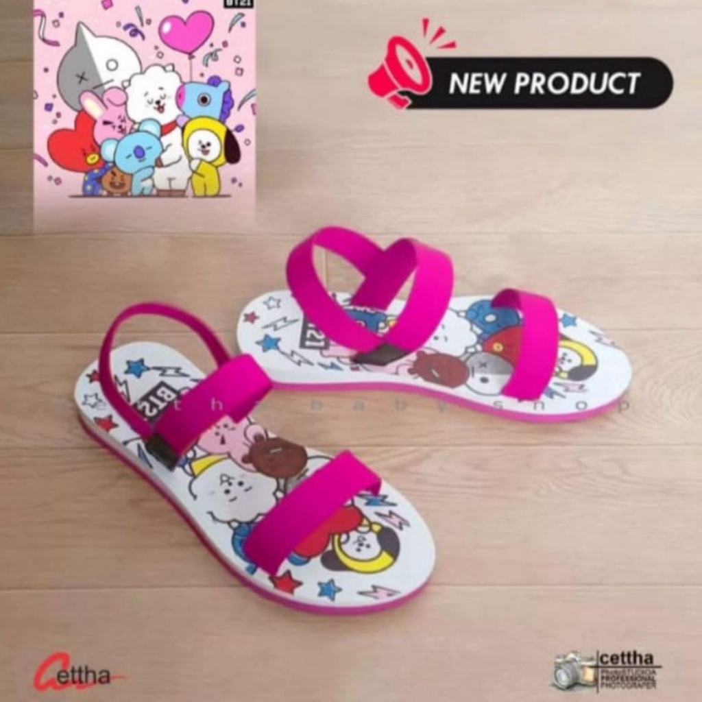 NEW ARRIVAL Sandal Anak Perempuan Terlaris l Sandal Gunung Anak Gaya Korea Terbaru