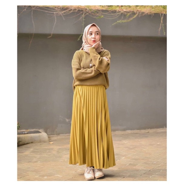 ROK PLISKET SUEDE