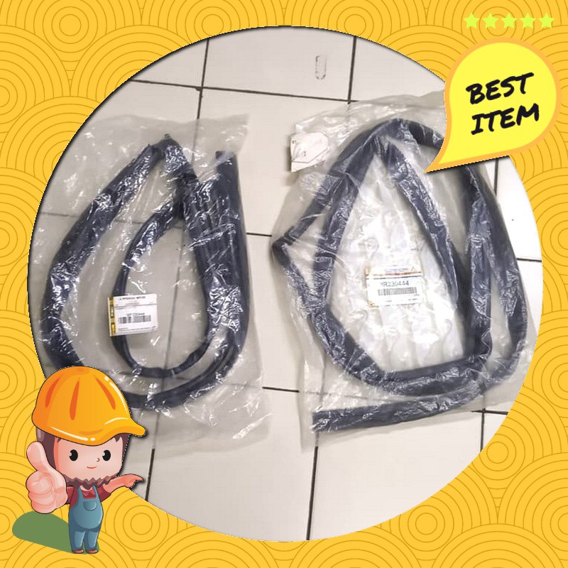 Karet Kaca Pintu Belakang Mitsubishi Kuda Diesel Long