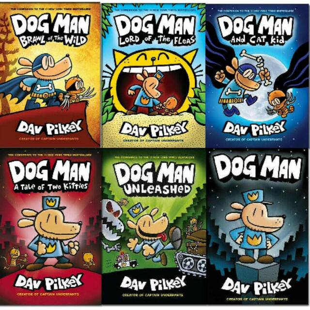 Jual Dog Man Series 16 Books Collection Set (Softcover) Indonesia