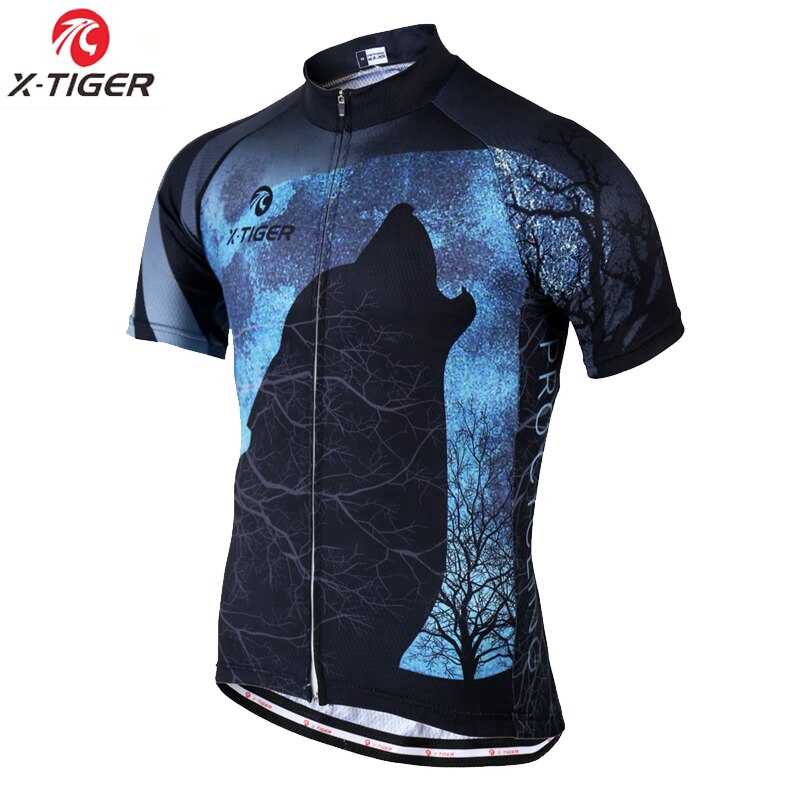 

X-TIGER Pakaian Bersepeda Pakaian Sepeda Gunung bernapas Jersey Bersepeda