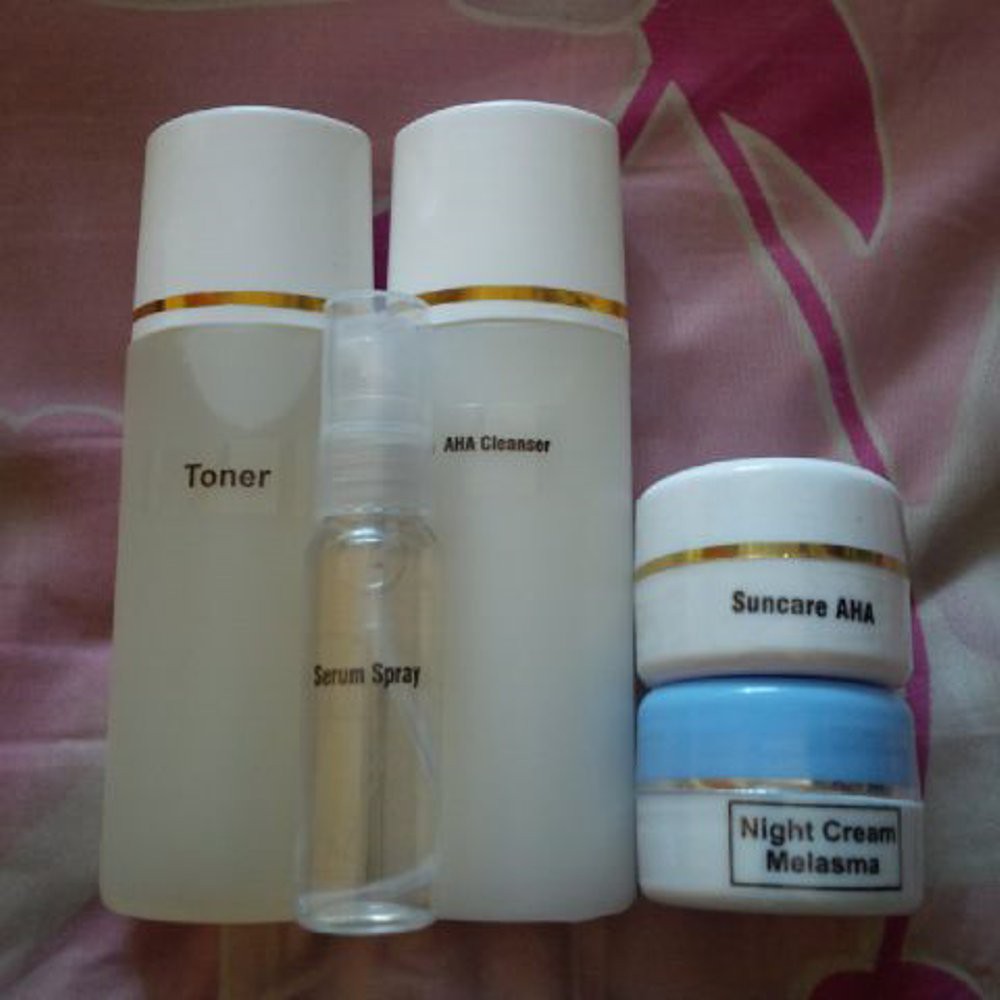 CREAM FARMA MELASMA 5 IN 1 PAKET KOMPLIT ORIGINAL TANPA TAS