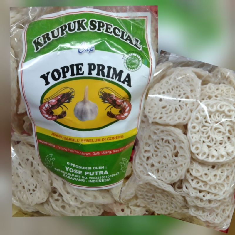 

kerupuk spesial cap yopie prima,250 gram