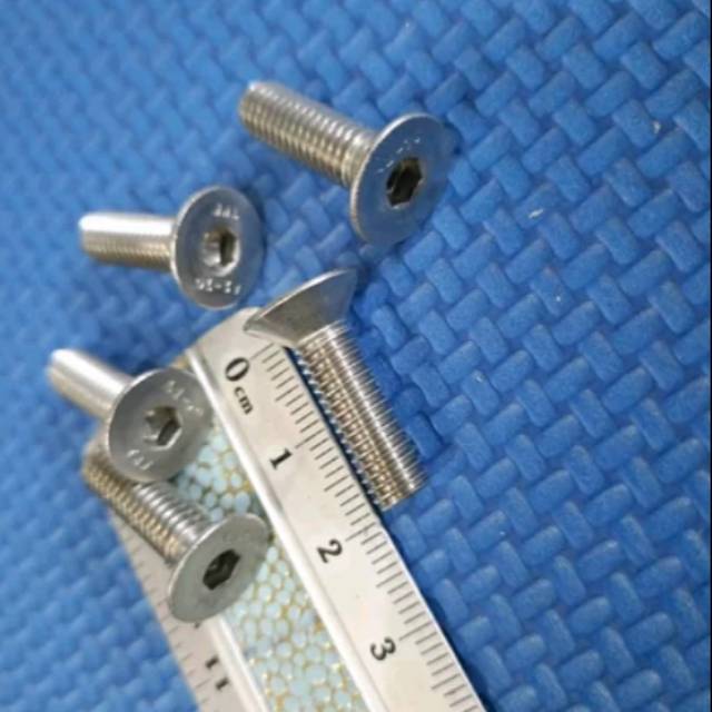 Baut L payung 6x20mm stainless