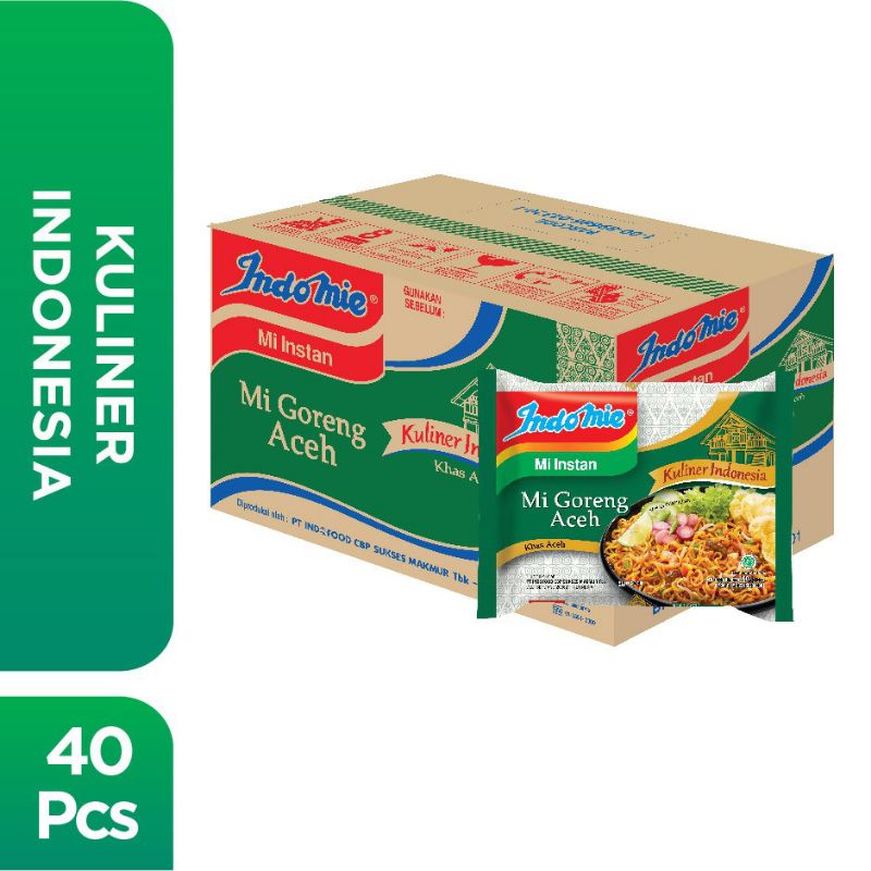 

1 Dus isi 40 Pcs - Indomie Mi Goreng Aceh