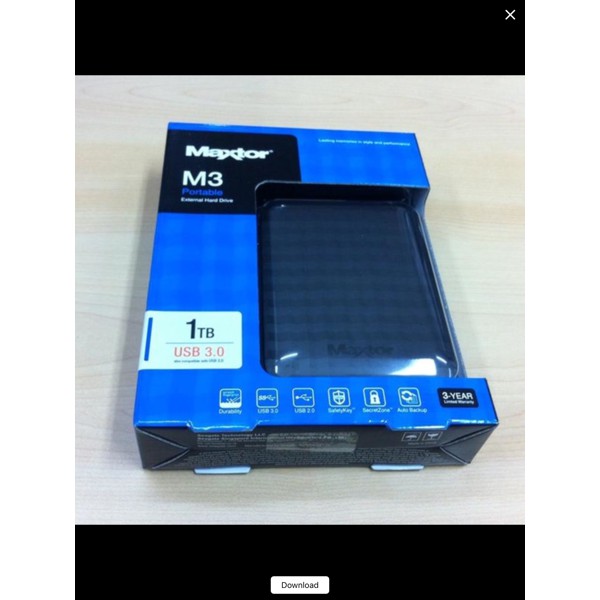 HARDISK EXTERNAL MAXTOR 1TB 2.5"