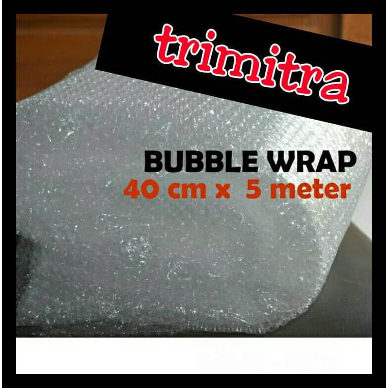 

Plastik Bubble Wrap Gelembung Potongan / Lembaran 40 cm x 5 meter BERKUALITAS