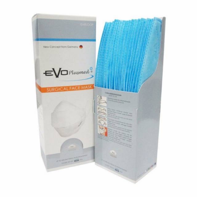 Masker Evo / Sensi plusmed 3ply / Pelindung Hidung model 4D  (harga per pcs)