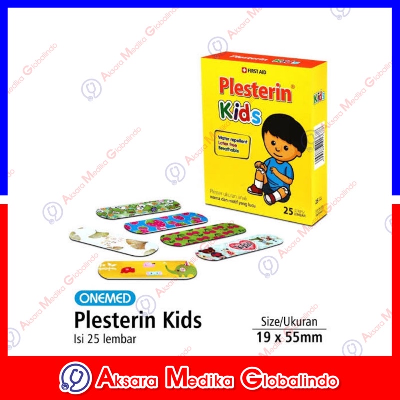 PLESTERIN KIDS ONEMED BOX ISI 25PCS