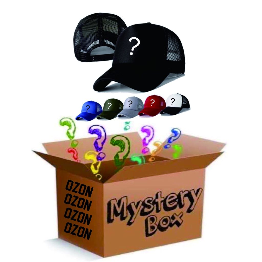 Special Mystery Box Topi Trucker Sablon