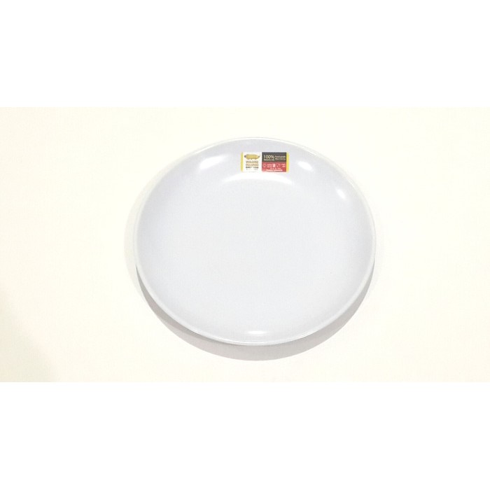 PIRING RESTORAN Golden Dragon P1009 Piring Melamin Bulan 9 inc PUTIH