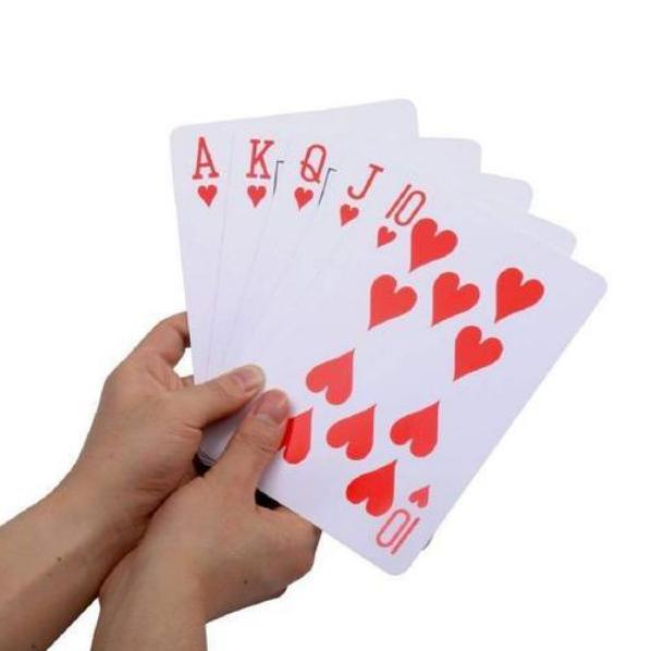 KARTU REMI BIG SIZE KARTU POKER JUMBO SIZE 12.5X17CM