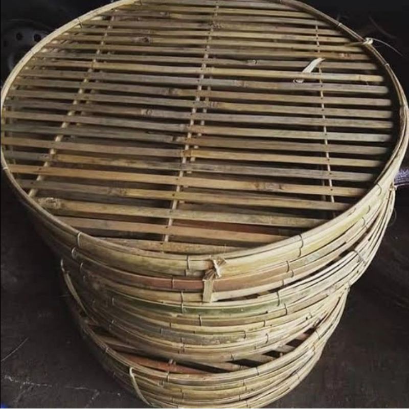 Ancak bambu, alas kaki kurungan kandang ayam jago