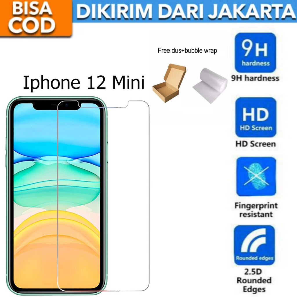 Tempered Glass Iphone 12 Mini Screen Protector Anti Gores