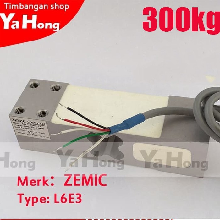 Load Cell Sensor Berat Timbangan Digital Loadcell ZEMIC L6E3 300kg