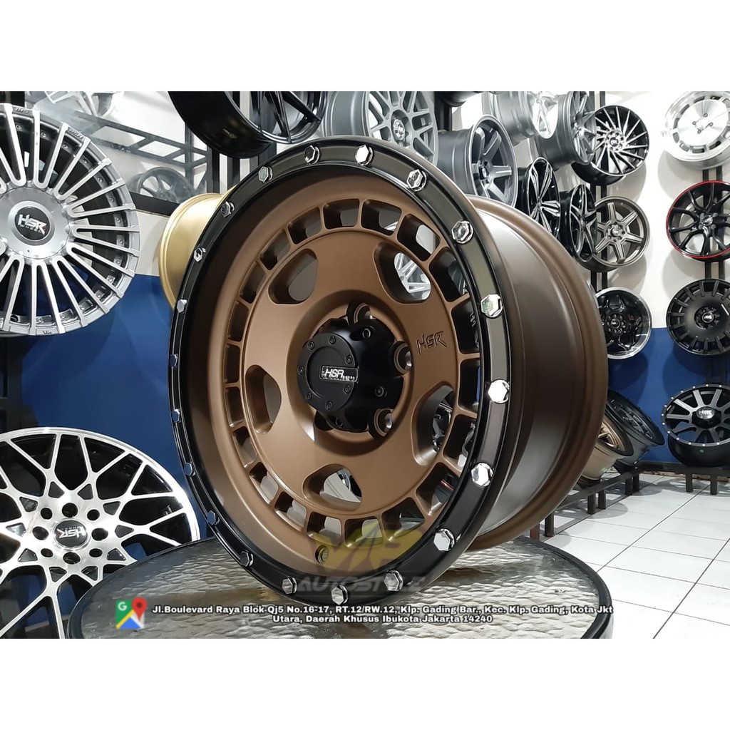 Velg Offroad Hsr R15 Mahawa Lebar 7 Cocok Taruna Terios Rush Apv Hilux Single Innova Dll Shopee Indonesia