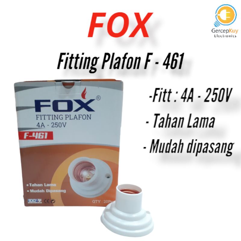 Fitting Plafon FOX F - 461