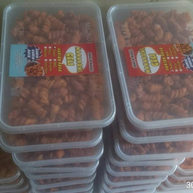 

Makaroni geli kemasan box