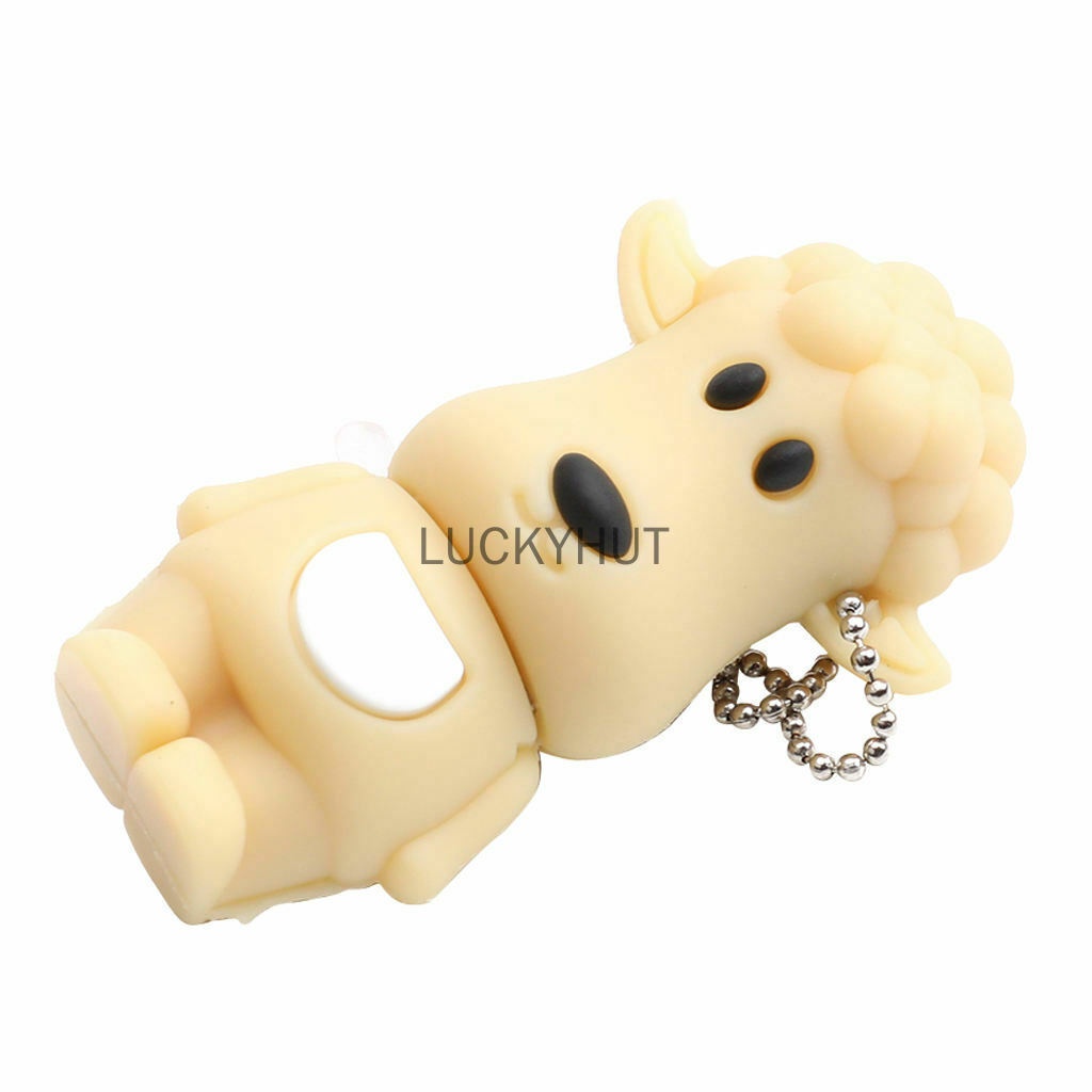 64g Kartun USB Flash Drive U Disk Premium Novelty Animal USB 2.0 Data USB Flash Kartun Domba Lucu