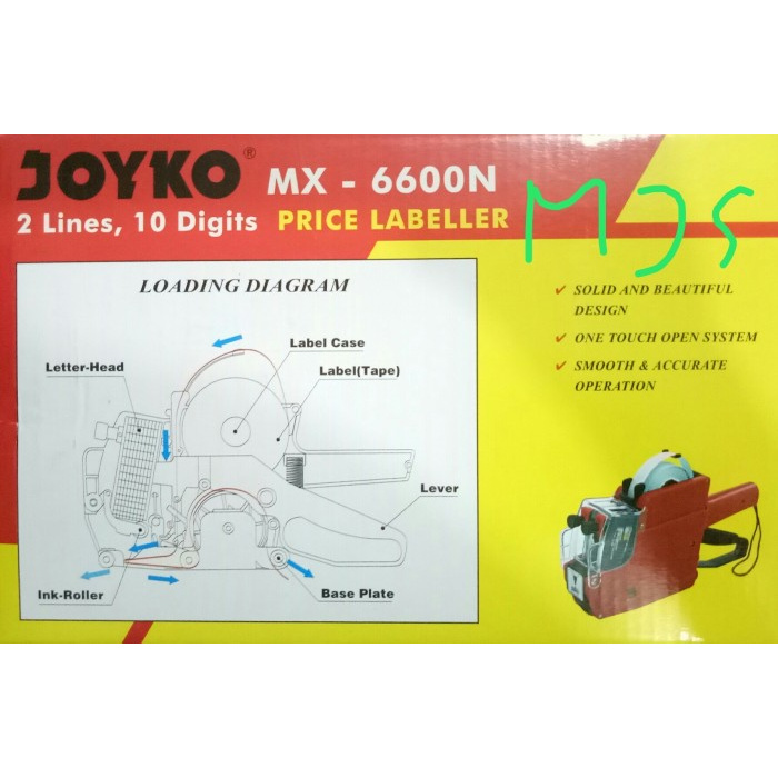 

Utrs0e4 Mesin Label Harga Joyko 2 Baris 6600N As71S0D